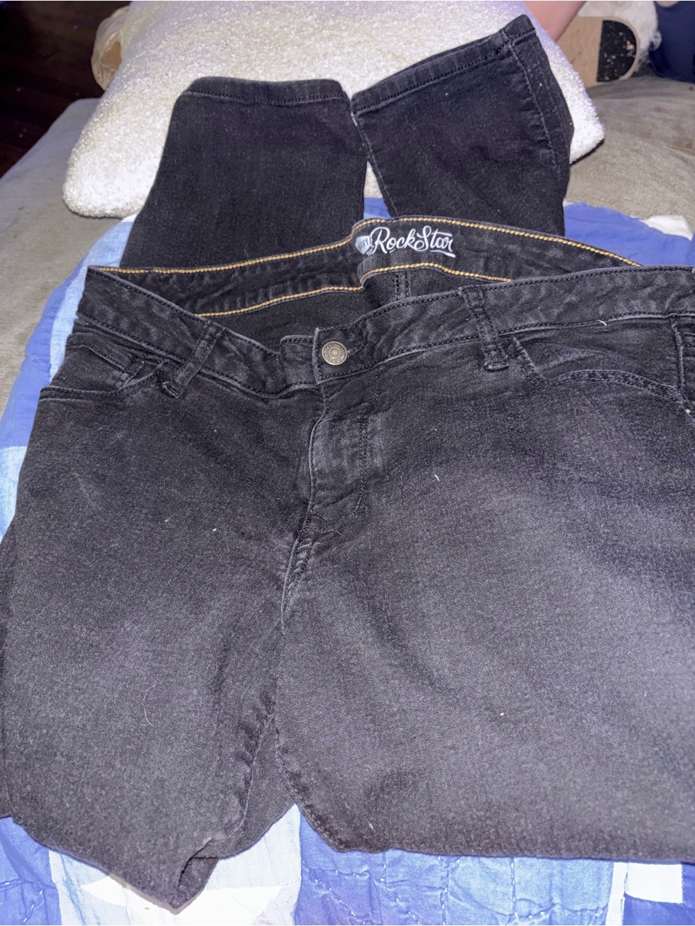 Women's Black Jeans - Classic Fit the Rock Star old navy 20